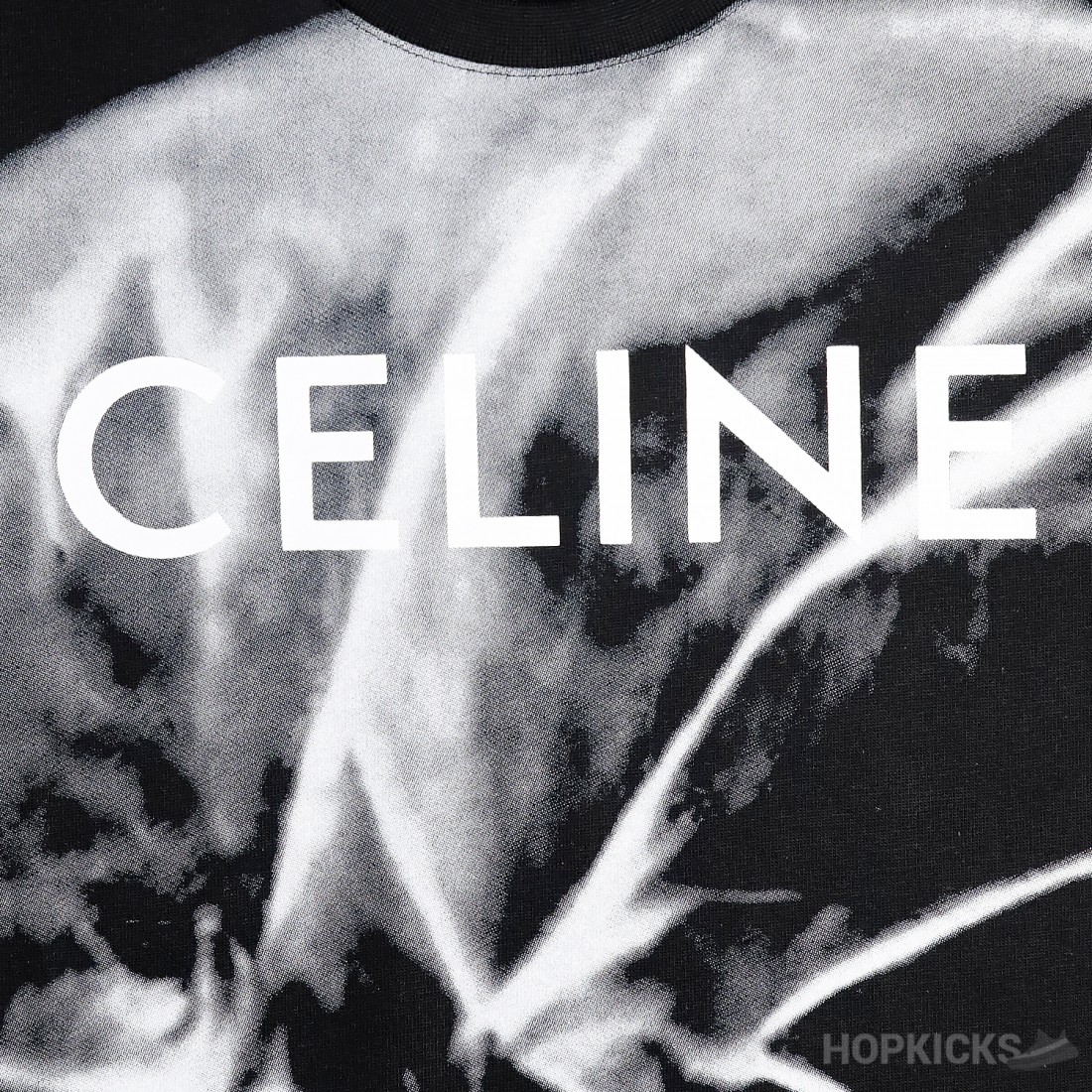 celine t shirt tie dye